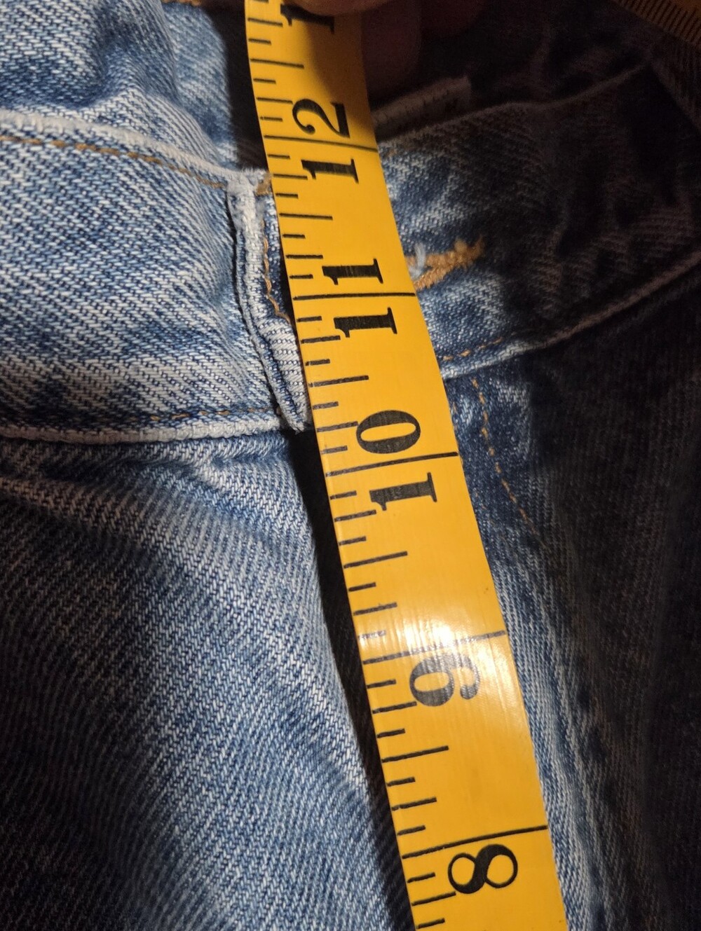 Vintage Y2K 2000s Levi’s 550 Mom Relaxed Fit Tapered Denim Jeans Womens Size 14M - Picture 8 of 8